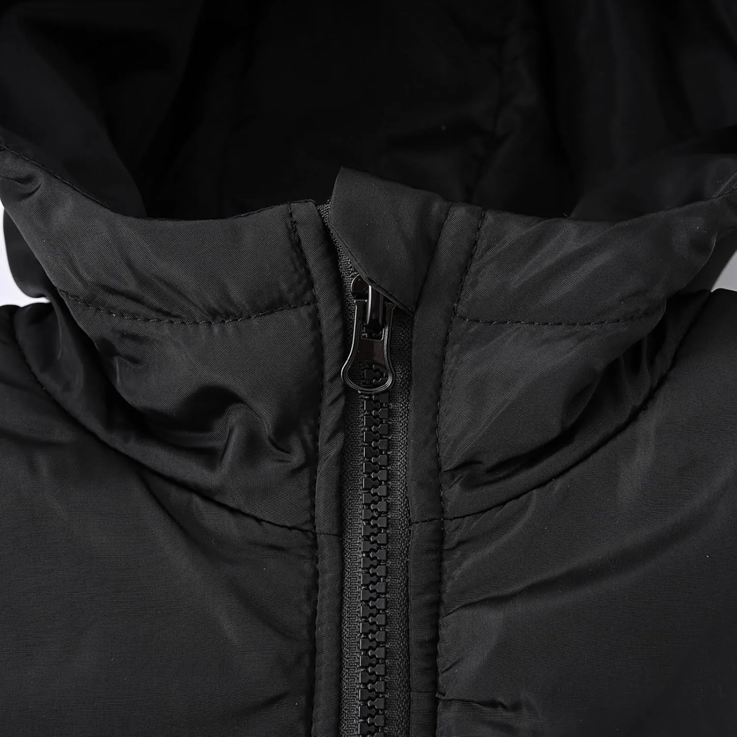 Boys Down Jacket Hood Thick Warm Winter Coat Parka Padded Color Block Outerwear Puffer Water-esistant Jacket