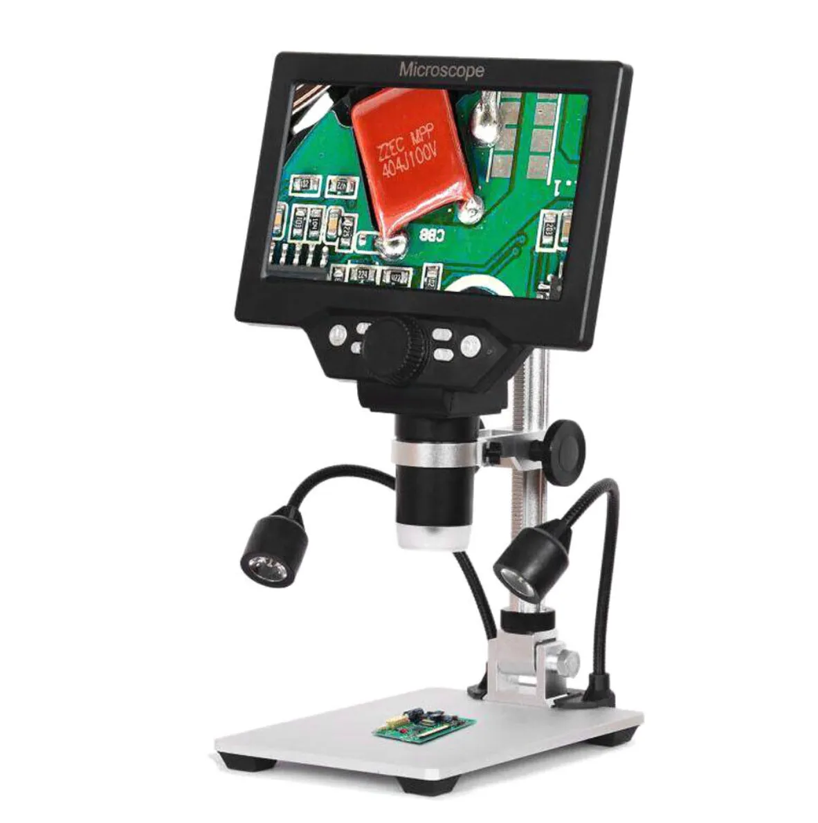 G1200 Digital Microscope 7 inch LCD 12MP 1-1200X Magnifier