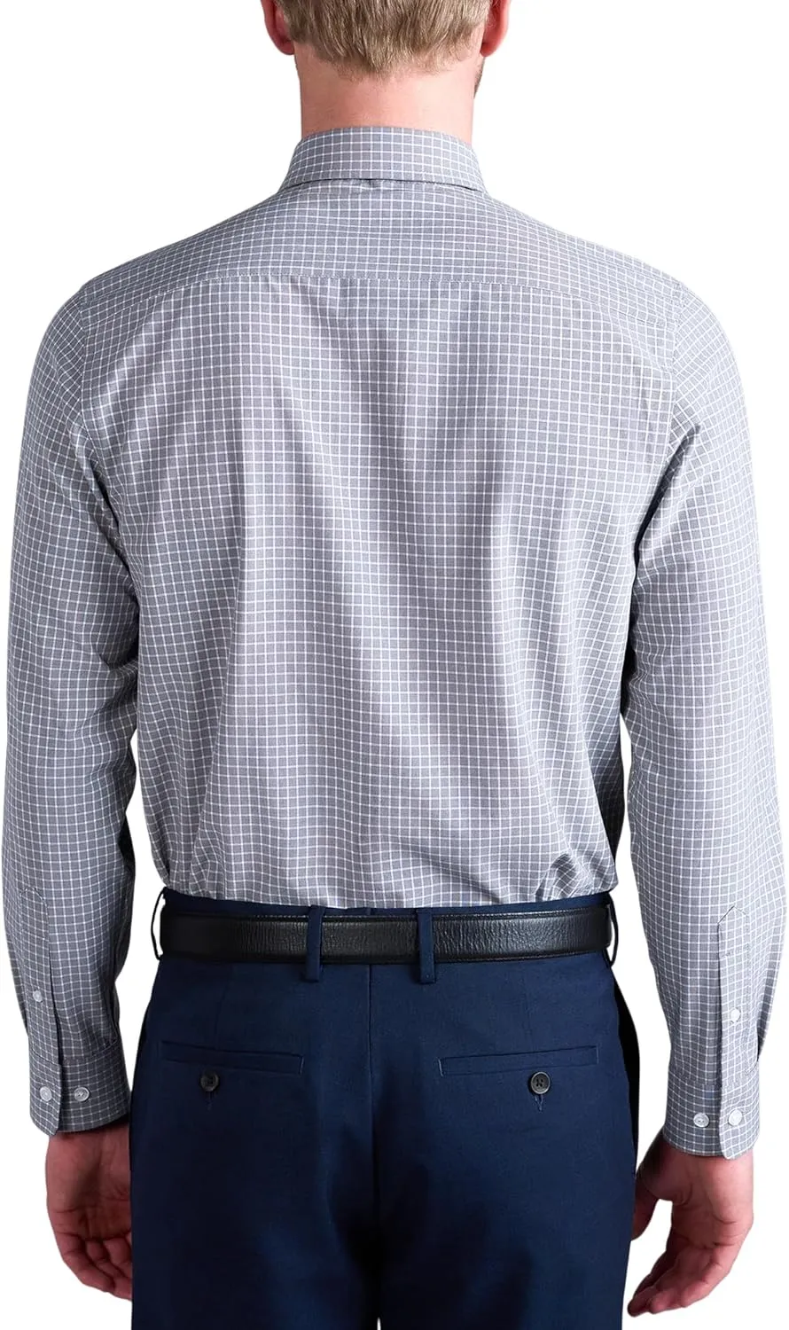 Haggar Men's Smart Wash Slim Fit Dress Shirt