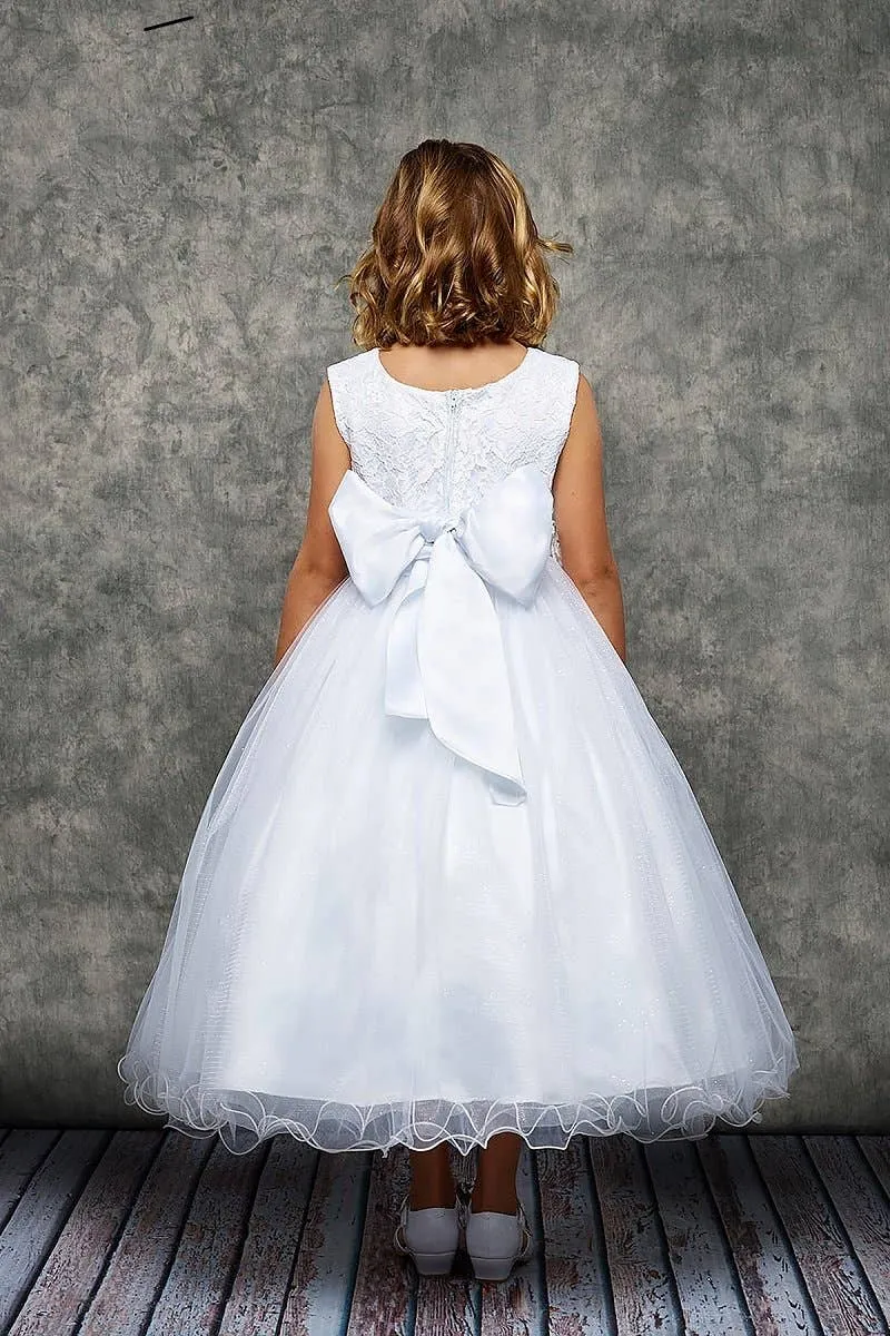 Lace Glitter Tulle Dress