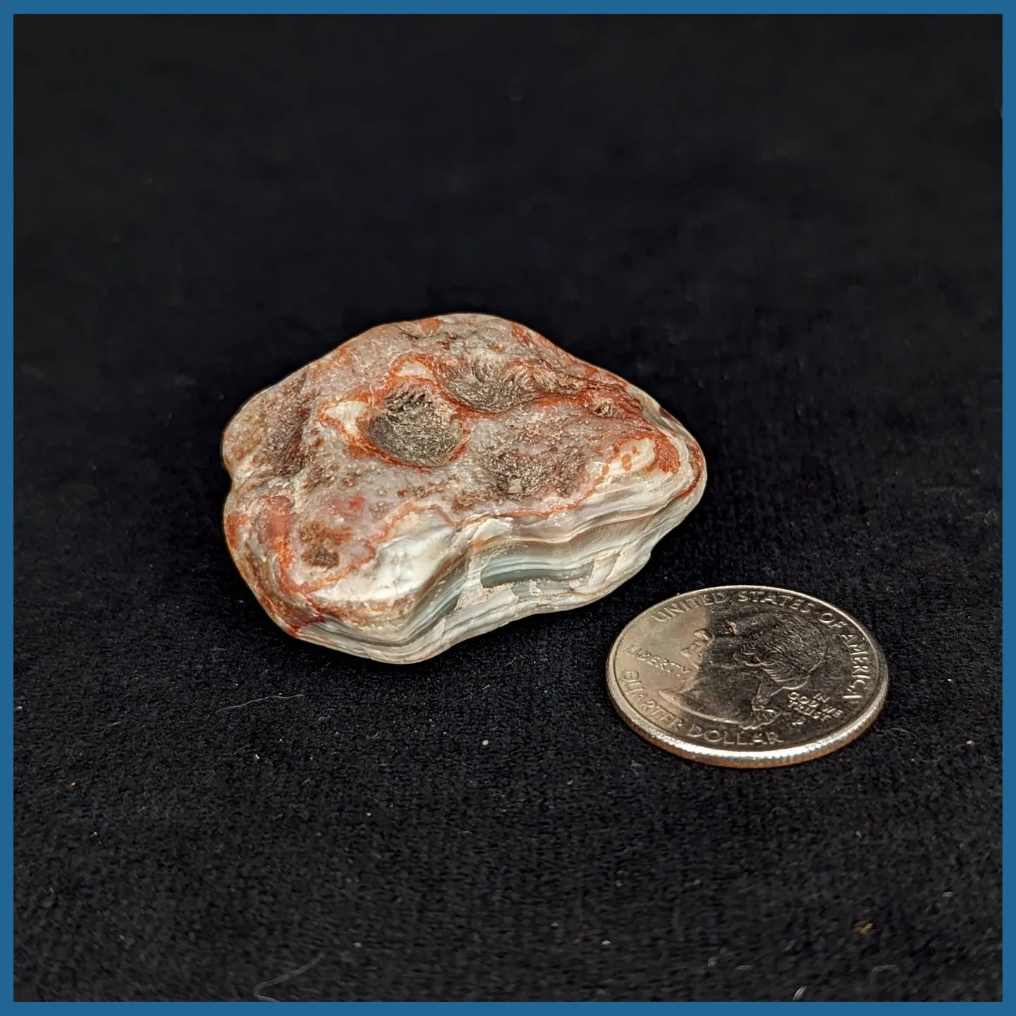 LAS166rs Lake Superior Agate Rough Specimen