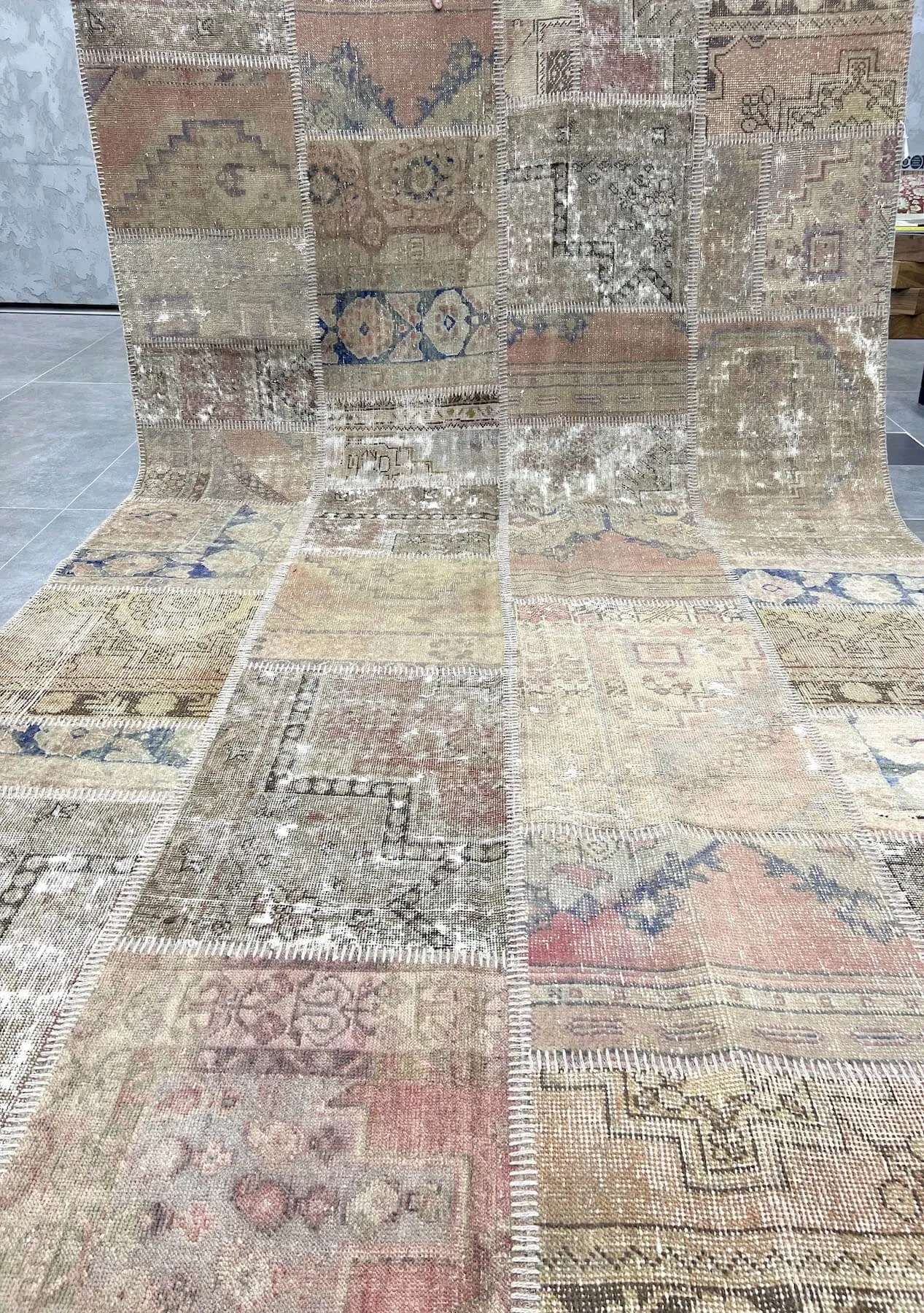 Mardean - Vintage Turkish Patchwork Rug