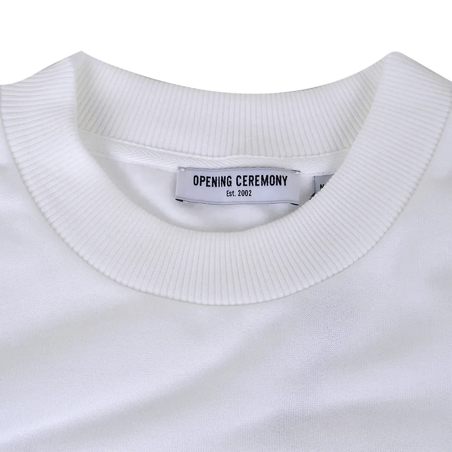 MEDALLION PATCHWORK SWEATSHIRT