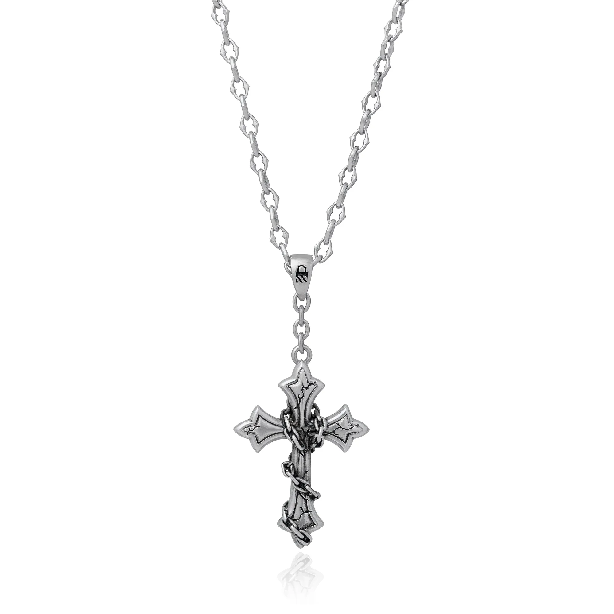 "The Cathedral" 6mm Spiked Chain with Custom Pendant Choice