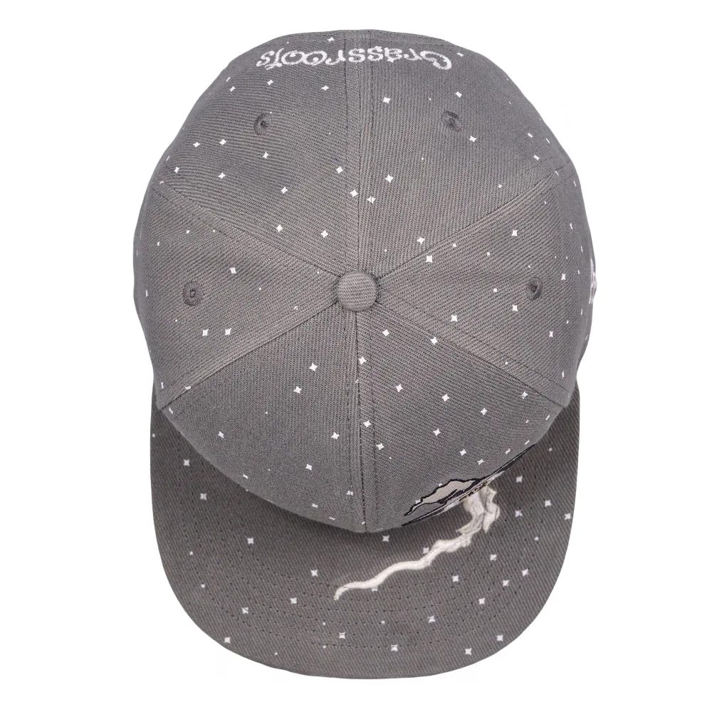 Toking Wizard Gray Snapback Hat