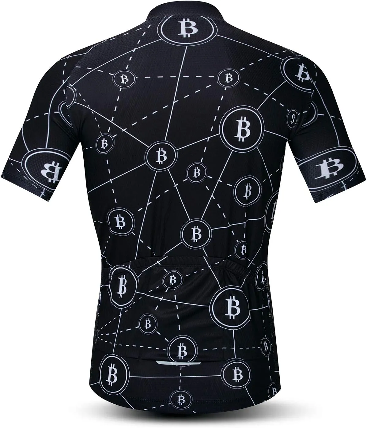 Weimostar Men's Cycling Jersey Short Sleeve Bike Clothing Multicolored Diamond