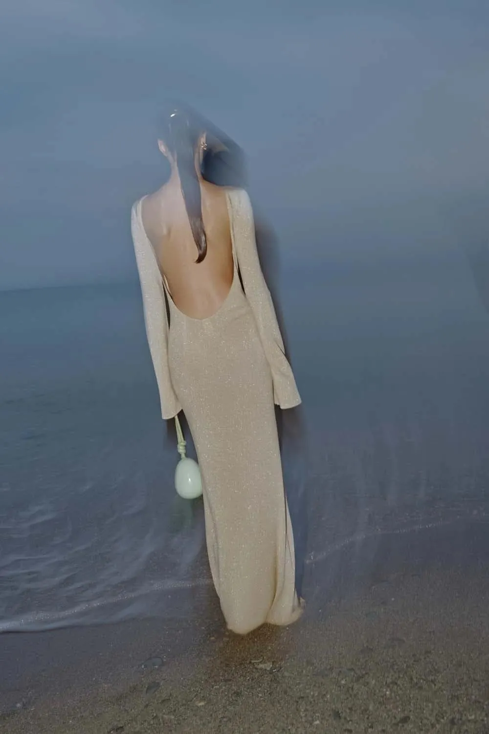 Women's Long Sleeve Ribbed Knit Maxi Dress - Musa